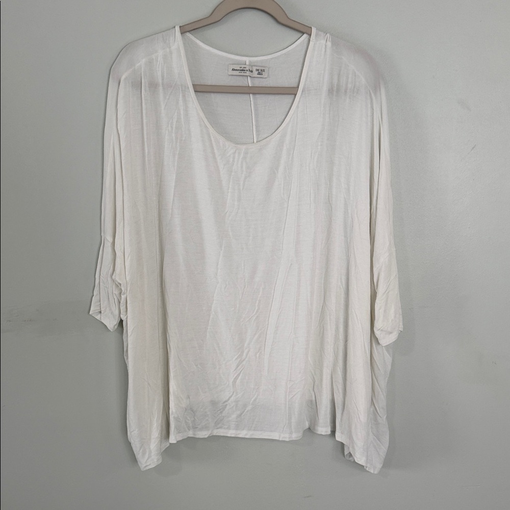 Abercrombie & Fitch New York White Blouse